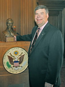 Photo of Robert D. Gillen, Esq. at the U.S. Supreme Court